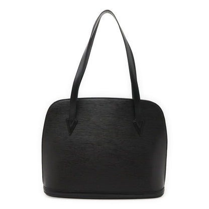 Louis Vuitton Epi Lu Sac Shoulder Bag Tote Bag Shoulder Tote Leather Noir Black