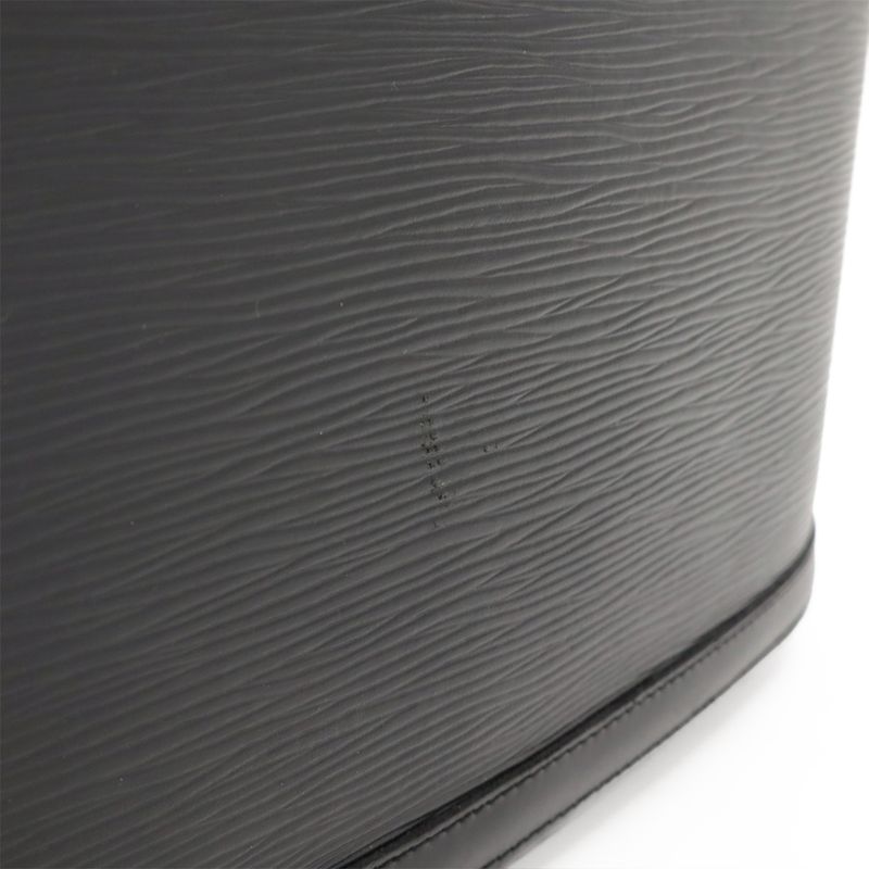 Louis Vuitton Epi Lu Sac Shoulder Bag Tote Bag Shoulder Tote Leather Noir Black