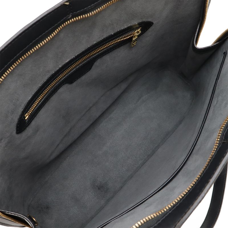 Louis Vuitton Epi Lu Sac Shoulder Bag Tote Bag Shoulder Tote Leather Noir Black
