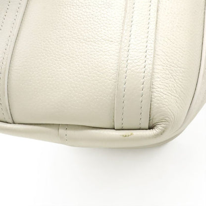 Balenciaga Everyday XS North South Tote Bag 2way Shoulder Bag Leather Off White