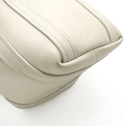 Balenciaga Everyday XS North South Tote Bag 2way Shoulder Bag Leather Off White