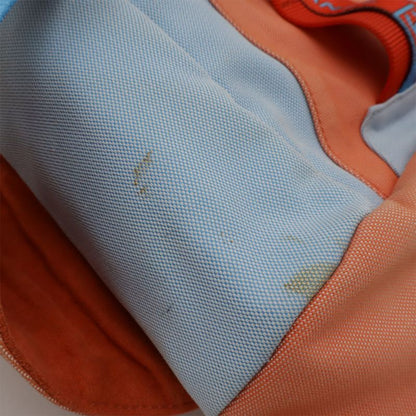 Chanel Sport Line Coco Mark Backpack Sac Canvas Orange Red Light Blue Light Blue