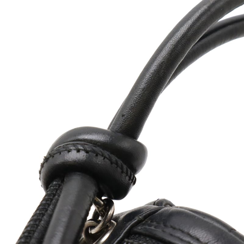 Chanel Cambon Line Coco Mark Accessory Pouch Shoulder Bag One Shoulder Leather