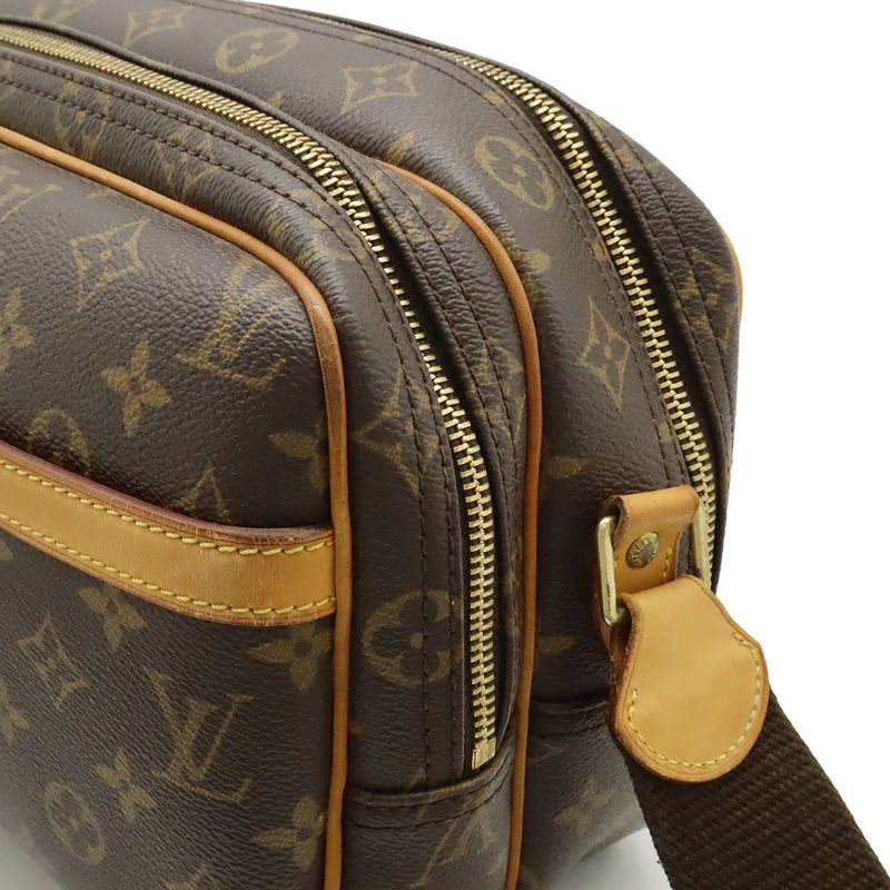 Louis Vuitton Monogram Reporter PM Shoulder Bag Crossbody M45254