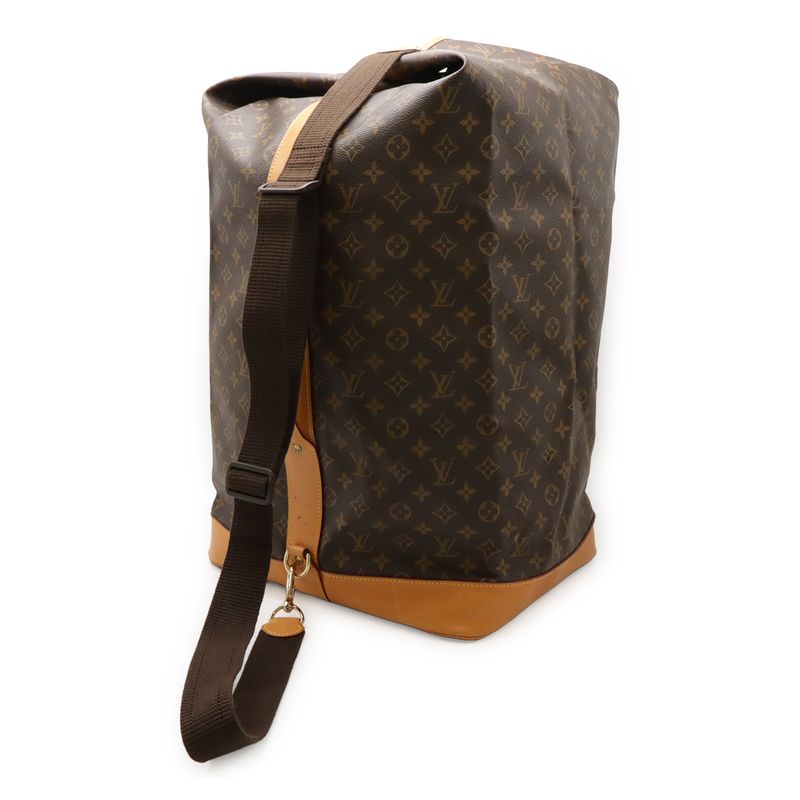 Louis Vuitton Monogram Sac Marine Bandouliere Shoulder Bag Travel Bag Travel