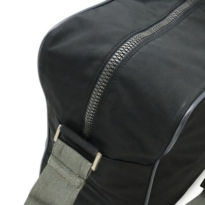 Prada Sport Line Boston Bag Travel Purse Travel Bag Nylon Nero Black Gray 4v0369