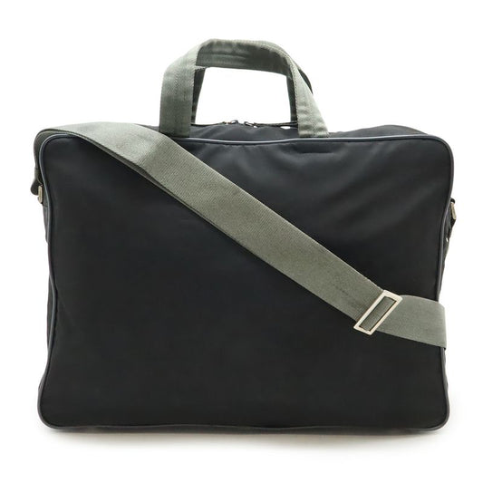 Prada Sport Line Boston Bag Travel Purse Travel Bag Nylon Nero Black Gray 4v0369