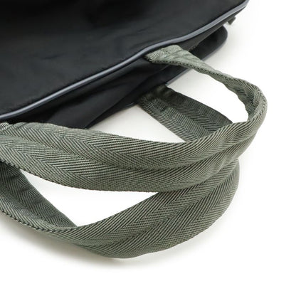 Prada Sport Line Boston Bag Travel Purse Travel Bag Nylon Nero Black Gray 4v0369