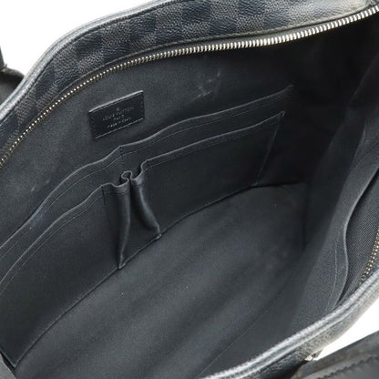 Louis Vuitton Damier Graphite 7dw Briefcase Business Bag Document Purse 2way