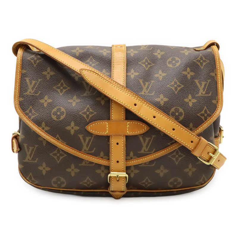 Louis Vuitton Monogram Saumur 30 Shoulder Bag Messenger Bag Crossbody M42256