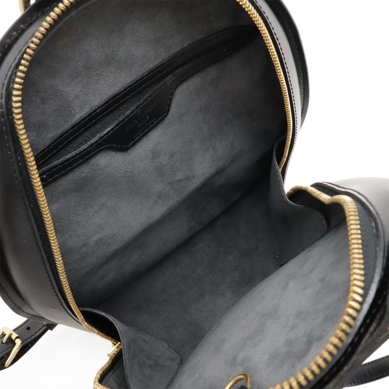 Louis Vuitton Epi Mabillon Backpack Sac Backpack Shoulder Bag Leather Noir