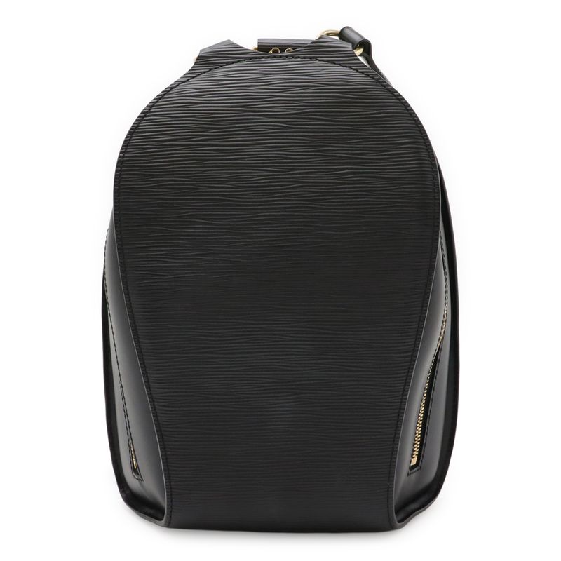 Louis Vuitton Epi Mabillon Backpack Sac Backpack Shoulder Bag Leather Noir