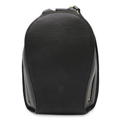 Louis Vuitton Epi Mabillon Backpack Sac Backpack Shoulder Bag Leather Noir