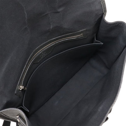 Louis Vuitton Taiga Alexei Shoulder Bag Crossbody Ardoise Black Silver Hardware