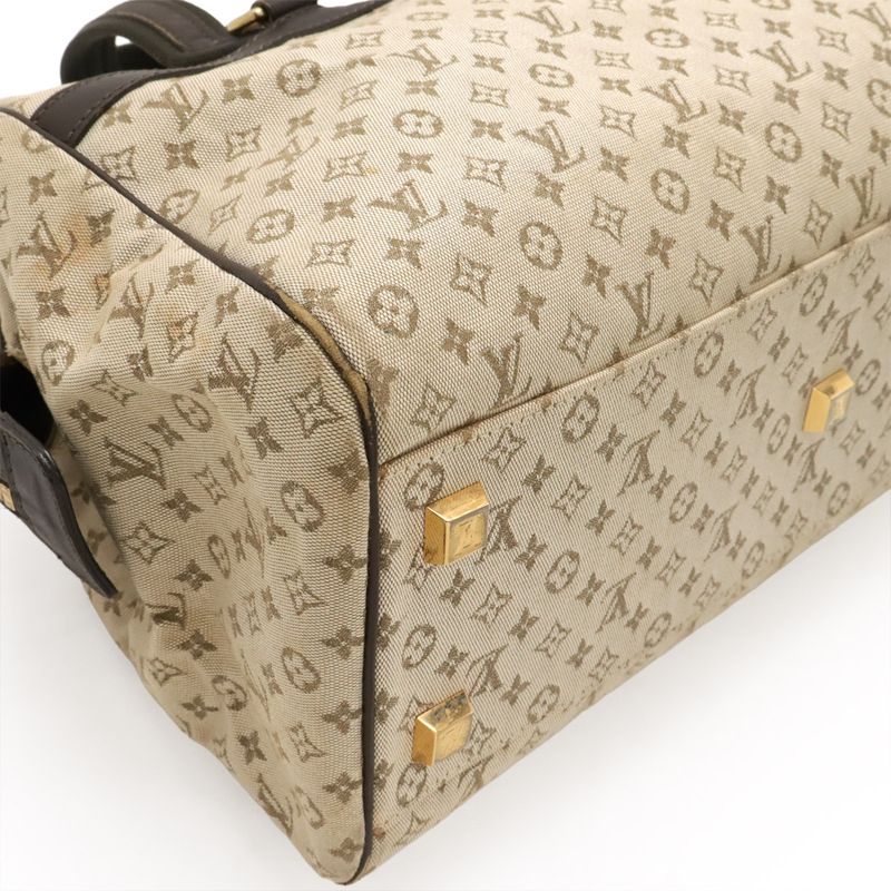 Louis Vuitton Monogram Mini Josephine GM Handbag Mini Boston 2way Shoulder