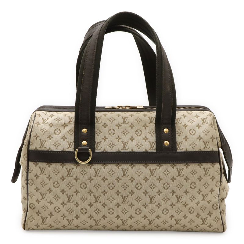 Louis Vuitton Monogram Mini Josephine GM Handbag Mini Boston 2way Shoulder