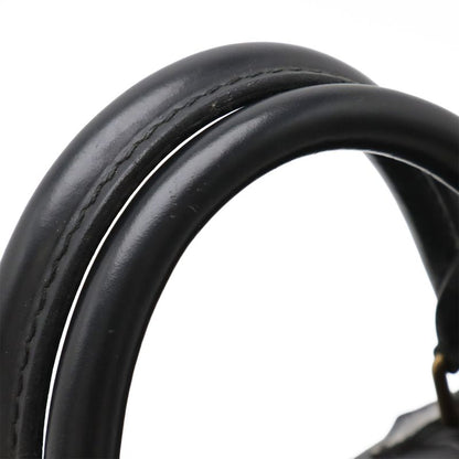 Louis Vuitton Epi Speedy 30 Handbag Mini Boston Bag Leather Noir Black Gold