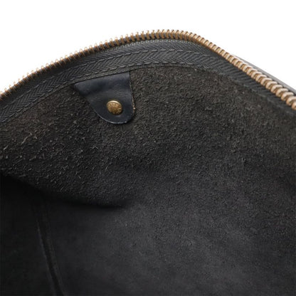 Louis Vuitton Epi Speedy 30 Handbag Mini Boston Bag Leather Noir Black Gold