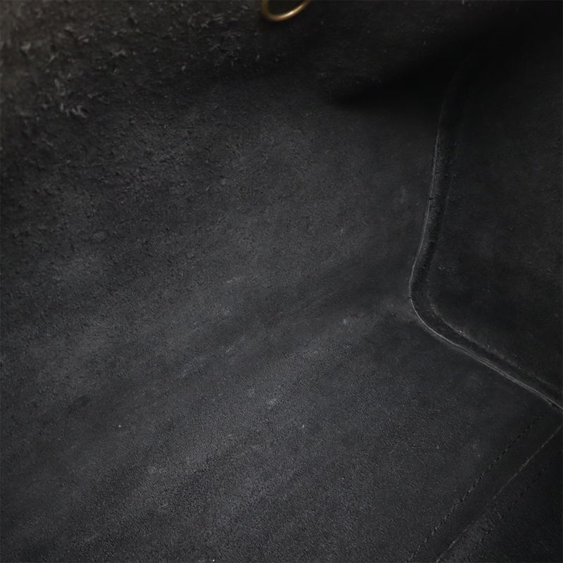 Louis Vuitton Epi Speedy 30 Handbag Mini Boston Bag Leather Noir Black Gold