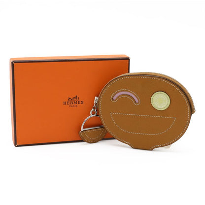 Hermes in the Loop Wink Coin Case Coin Case Coin Purse Pouch Chevre Leather