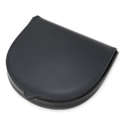 Cartier Pasha de Cartier Coin Case Coin Purse Leather Black Silver Hardware