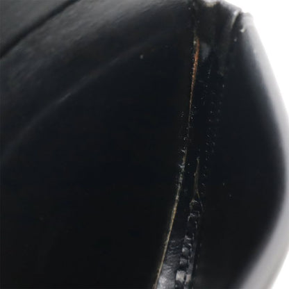 Cartier Pasha de Cartier Coin Case Coin Purse Leather Black Silver Hardware