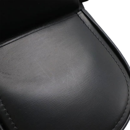 Cartier Pasha de Cartier Coin Case Coin Purse Leather Black Silver Hardware