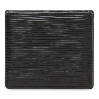 Louis Vuitton Epi Porte Monet Boite Coin Case Coin Purse Square Shape Leather