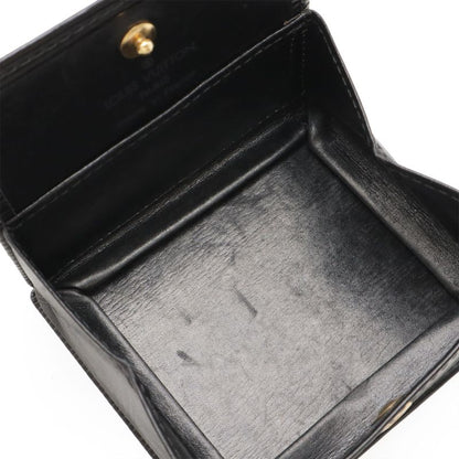 Louis Vuitton Epi Porte Monet Boite Coin Case Coin Purse Square Shape Leather