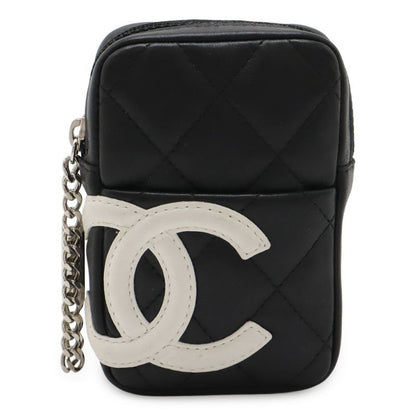 Chanel Cambon Line Cigarette Case Cigarette Case Iqos Icos Case Pouch Leather