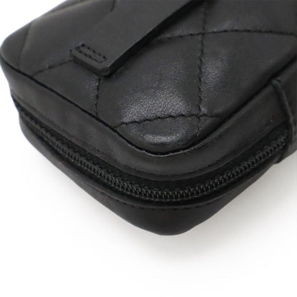 Chanel Cambon Line Cigarette Case Cigarette Case Iqos Icos Case Pouch Leather