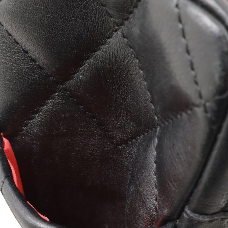 Chanel Cambon Line Cigarette Case Cigarette Case Iqos Icos Case Pouch Leather