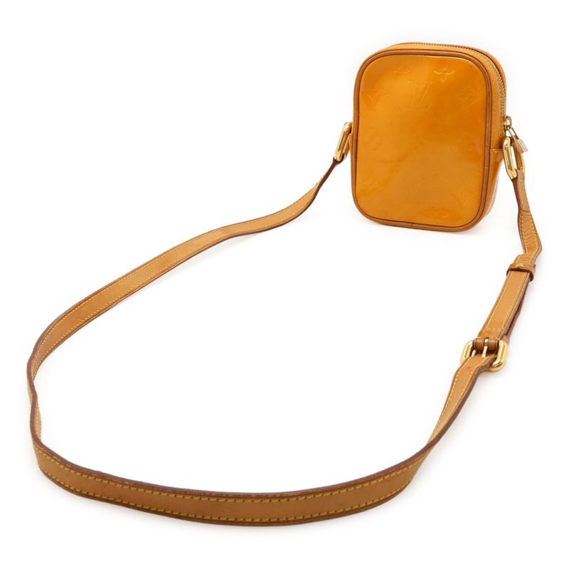 Louis Vuitton Monogram Vernis Christie PM Shoulder Bag Pochette Crossbody