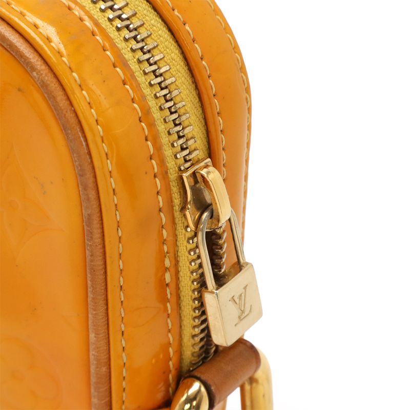 Louis Vuitton Monogram Vernis Christie PM Shoulder Bag Pochette Crossbody