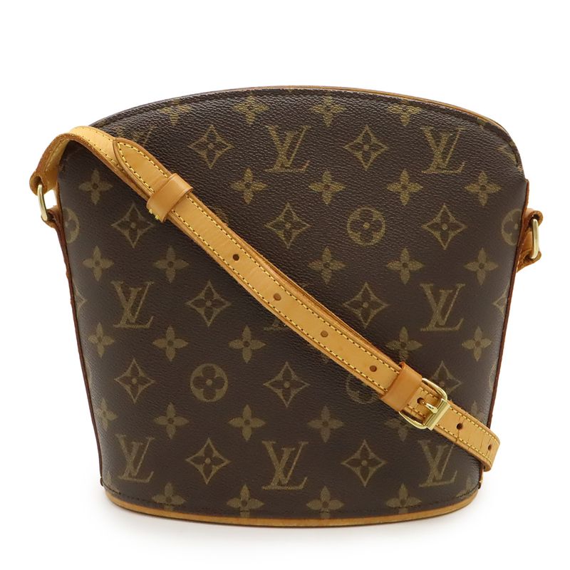 Louis Vuitton Monogram Drouot Shoulder Bag Crossbody M51290