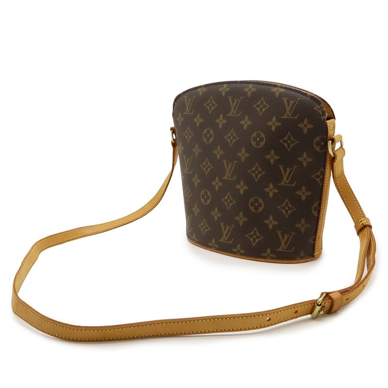 Louis Vuitton Monogram Drouot Shoulder Bag Crossbody M51290