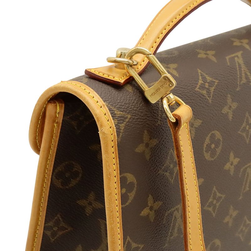 Louis Vuitton Monogram Bel Air Handbag 2way Shoulder Bag Crossbody M51122