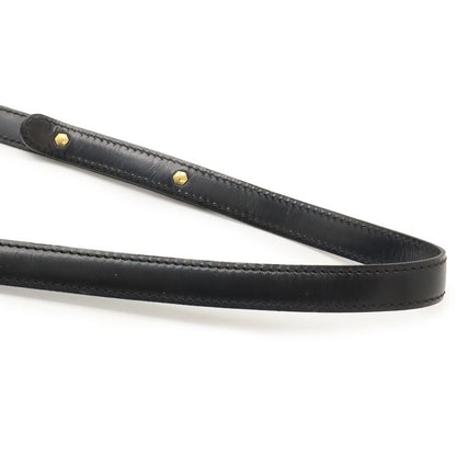 Louis Vuitton Epi Free Run Shoulder Bag Pochette Leather Noir Black Gold