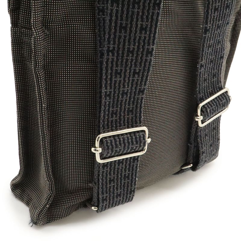 Hermes Her Line Sac a Dos PM Backpack Sac Backpack Shoulder Bag Canvas Gray