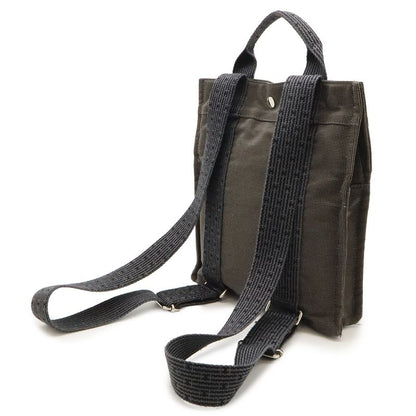 Hermes Her Line Sac a Dos PM Backpack Sac Backpack Shoulder Bag Canvas Gray