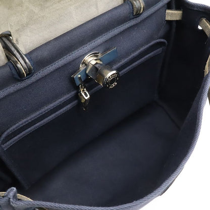 Hermes Herbag Her Bag PM Handbag 2way Shoulder Bag Toile Officier Vibrato