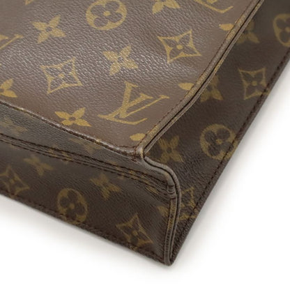 Louis Vuitton Monogram Sac Pla Tote Handbag Shopping Bag Business Bag Square