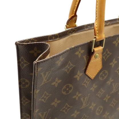 Louis Vuitton Monogram Sac Pla Tote Handbag Shopping Bag Business Bag Square