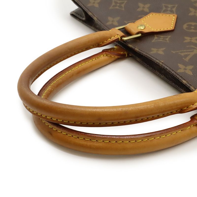 Louis Vuitton Monogram Sac Pla Tote Handbag Shopping Bag Business Bag Square