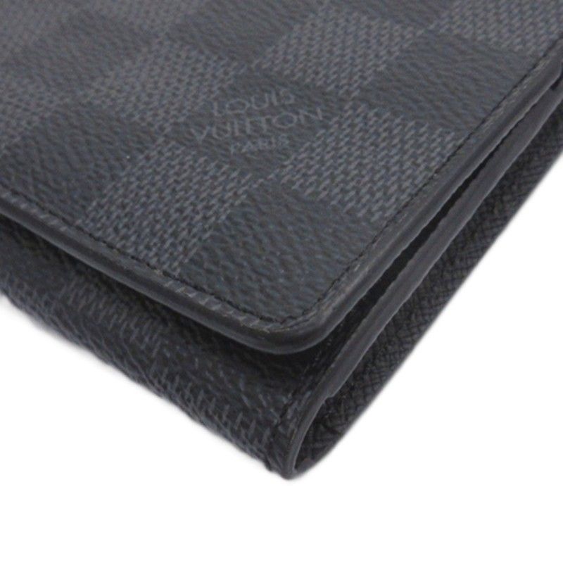 Louis Vuitton Damier Graphite Envelop Carte De Visite Card Case Business Card