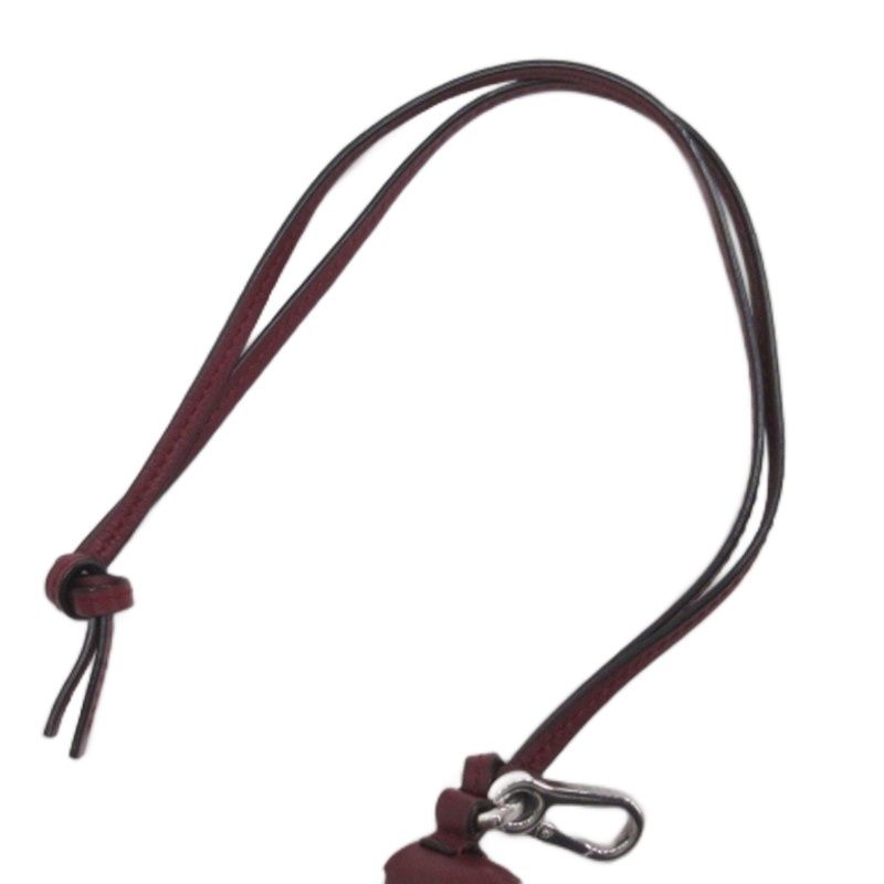 Loewe Anagram Airpods Pro Case For Airpods Pro Leather Bordeaux