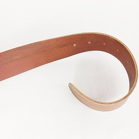 Gucci Belt GG Marmont Leather Brown Gold Color 80 32 AA