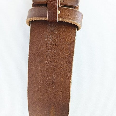 Gucci Belt GG Marmont Leather Brown Gold Color 80 32 AA