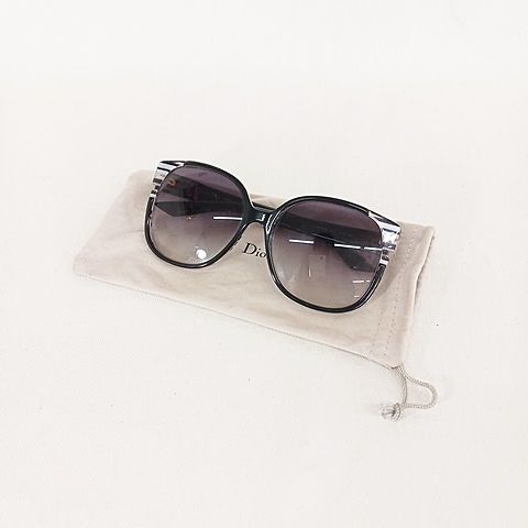 Christian Diorline Sunglasses 15ajj Black 58 Mouth 16 135 AA