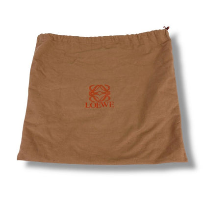 Loewe Mini Shoulder Bag Anagram Logo Nappa Leather Khaki Beige Flamenco Knot